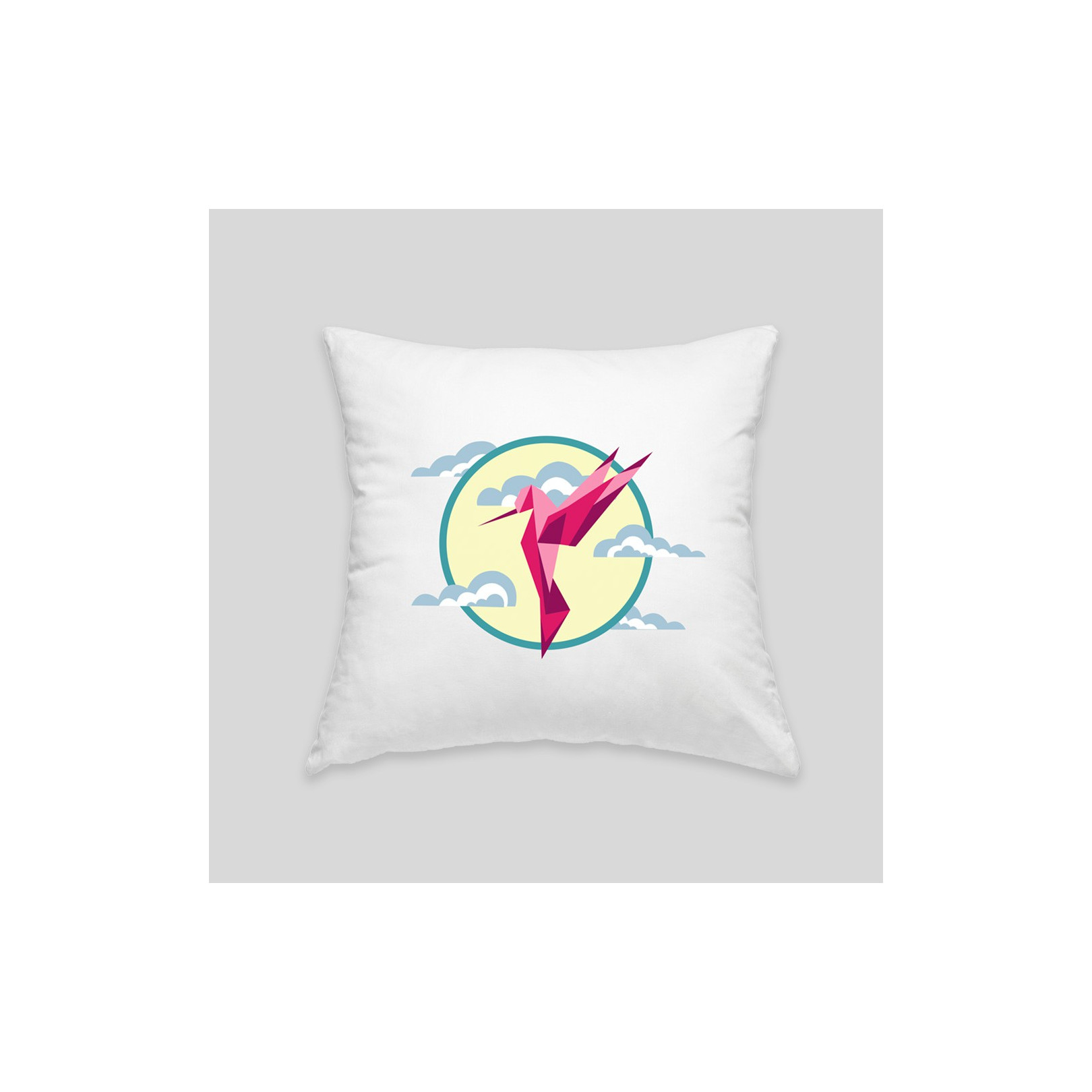 Hummingbird cushion